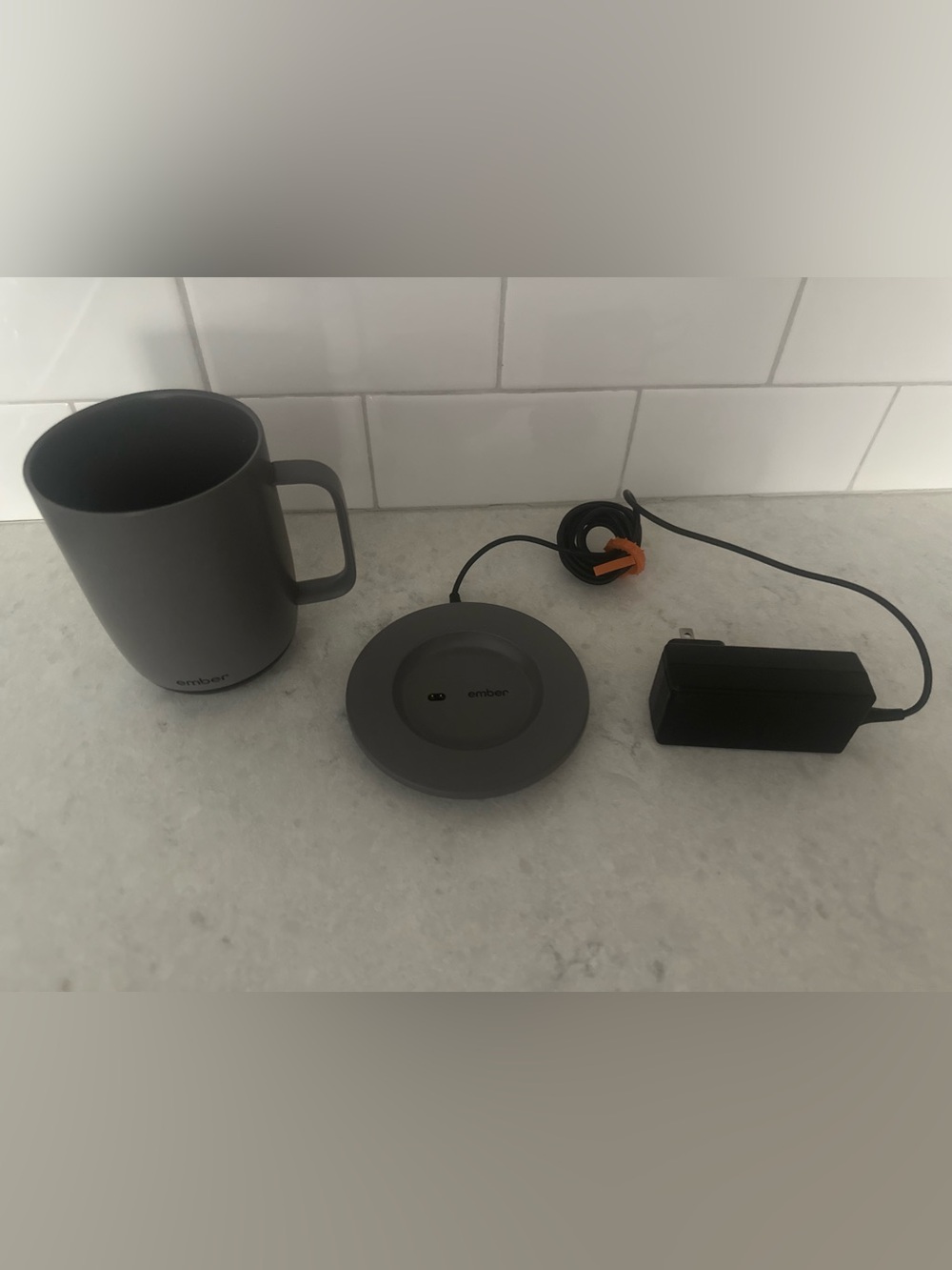 Ember Portable Mug Warmer Charging Coaster - Gray